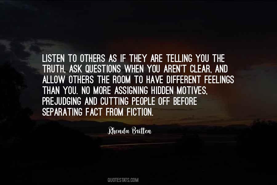 Quotes About Listen To Others #260115