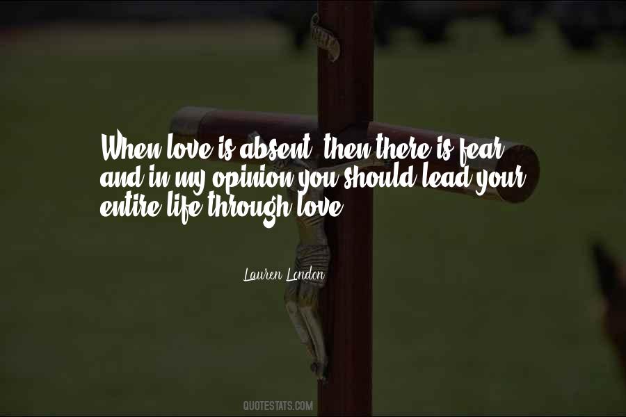 Entire Love Quotes #281042