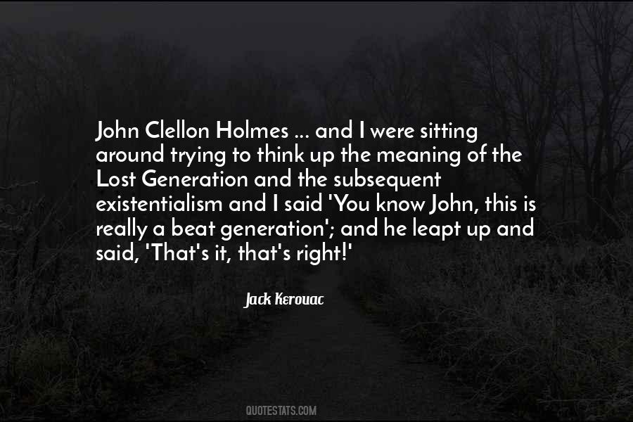 Quotes About A Lost Generation #1148864