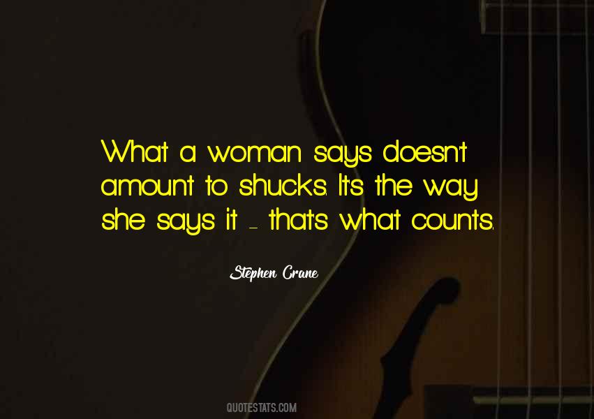 What A Woman Quotes #654233