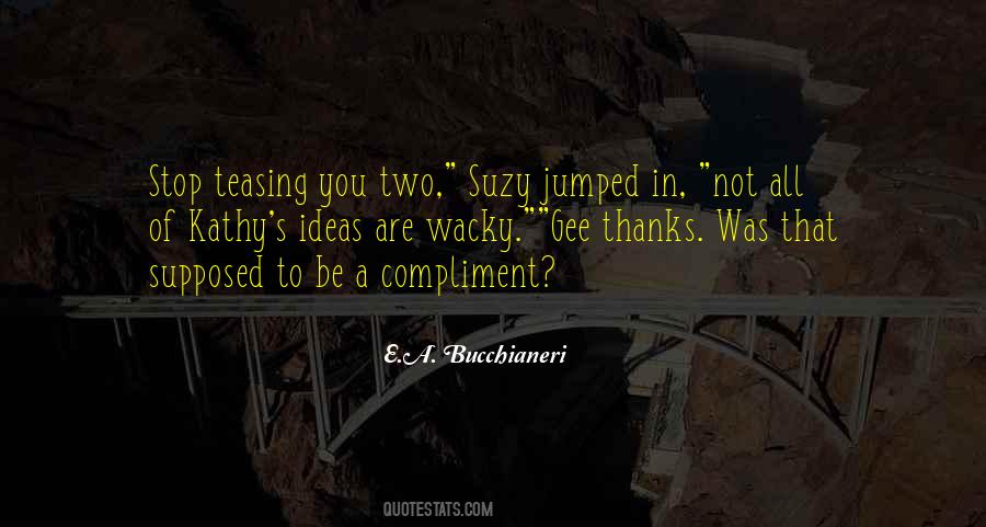 Two Thanks Quotes #250045