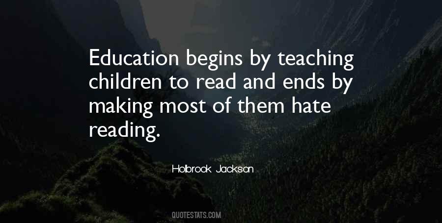 Quotes About Education And Reading #673735