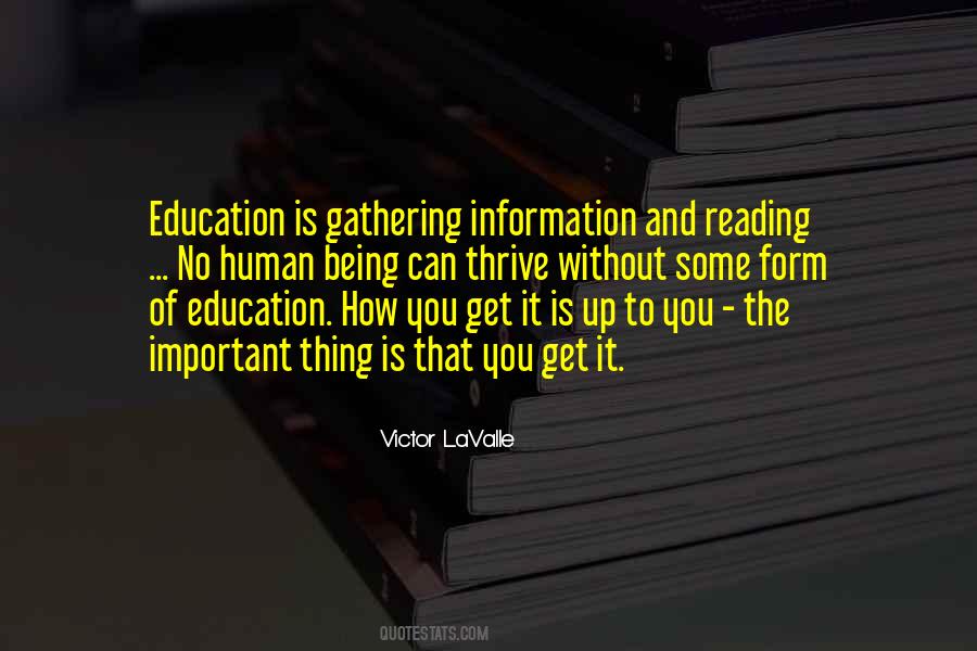 Quotes About Education And Reading #850300