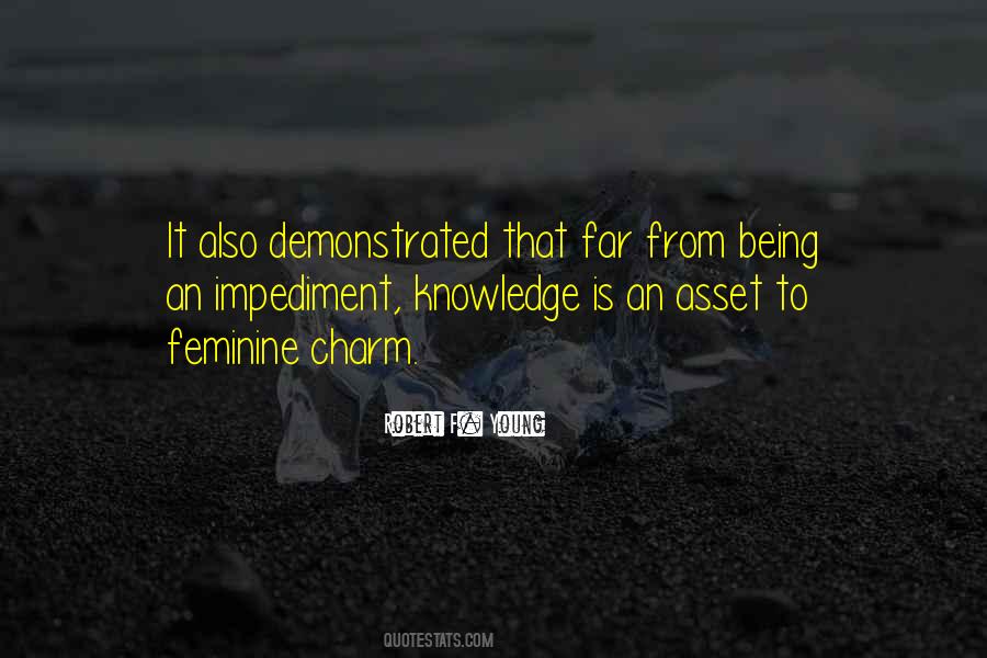 Being Feminine Quotes #1289444