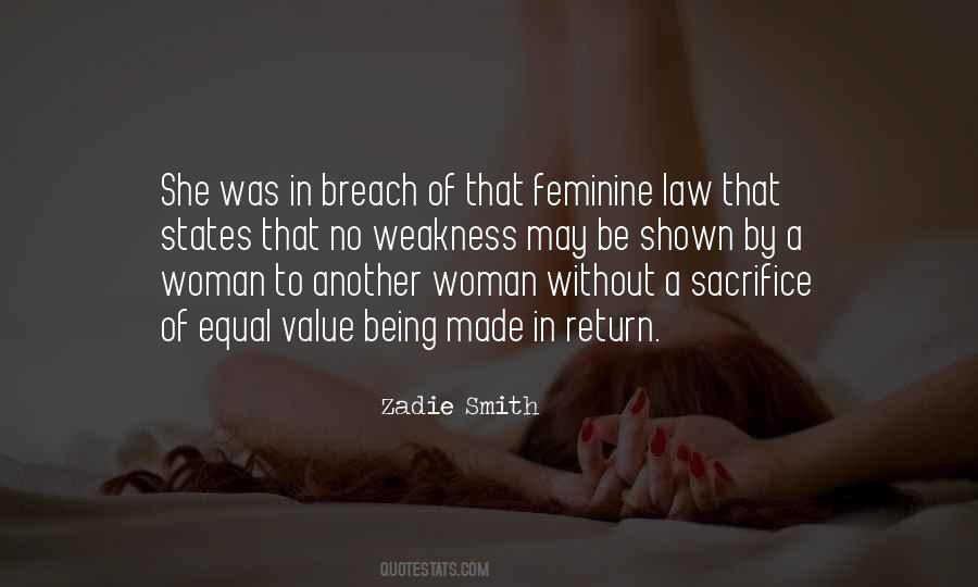 Being Feminine Quotes #1786933