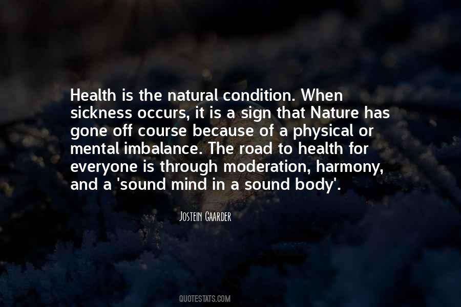 Quotes About Health And Nature #1007135