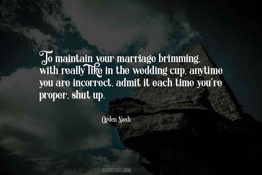 Your Marriage Quotes #1445482