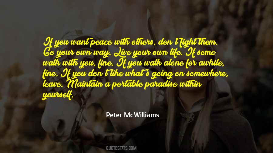 Quotes About Fight For Your Life #1783782