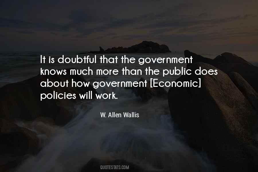 Government Policies Quotes #726589
