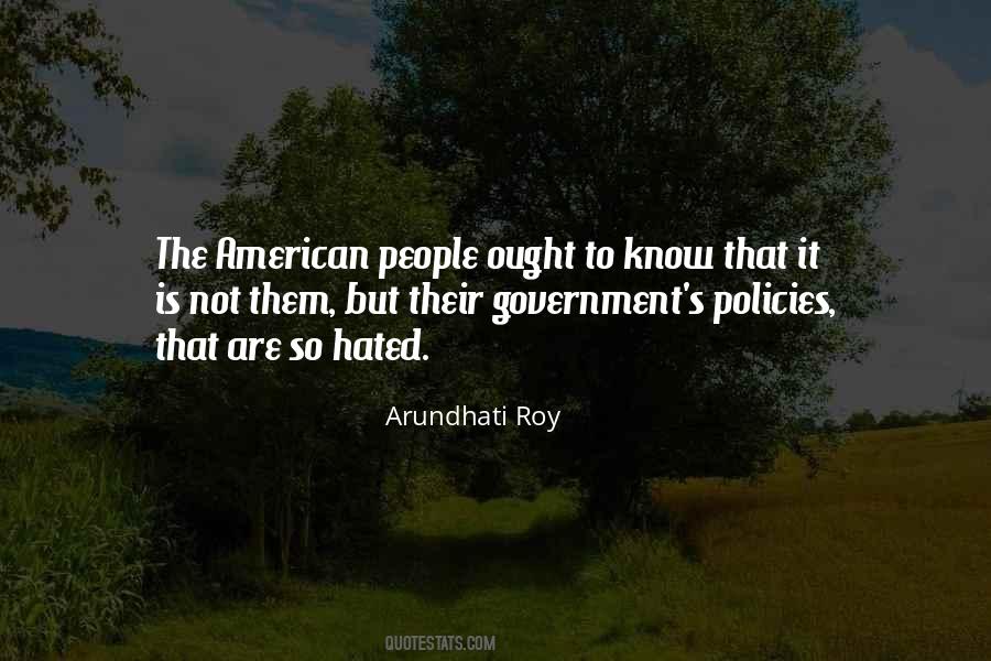 Government Policies Quotes #976929