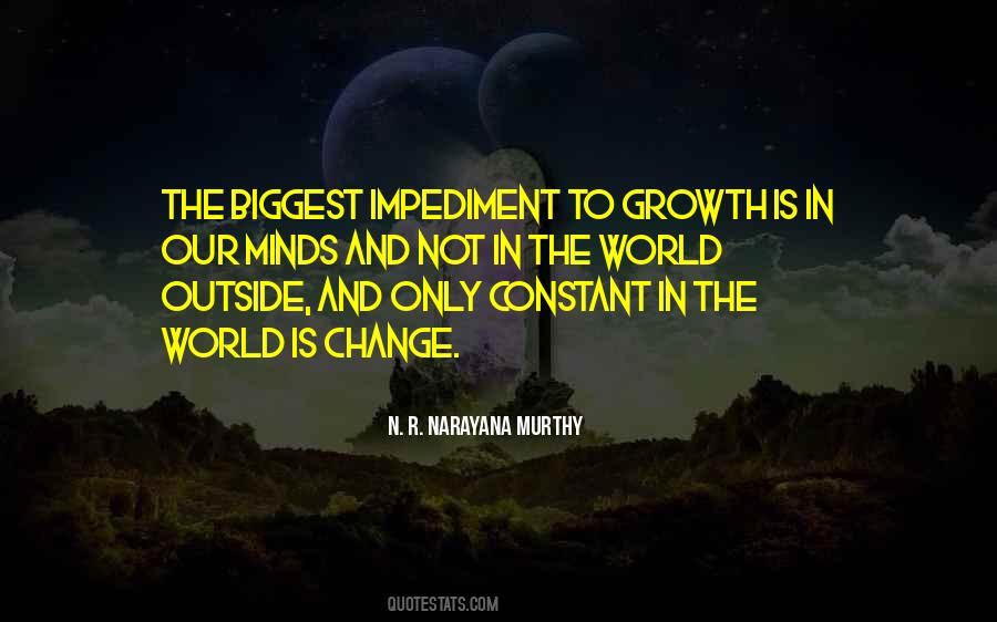Only Constant Is Change Quotes #944395