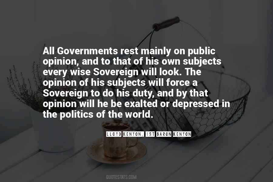 Quotes About Governments #1837540