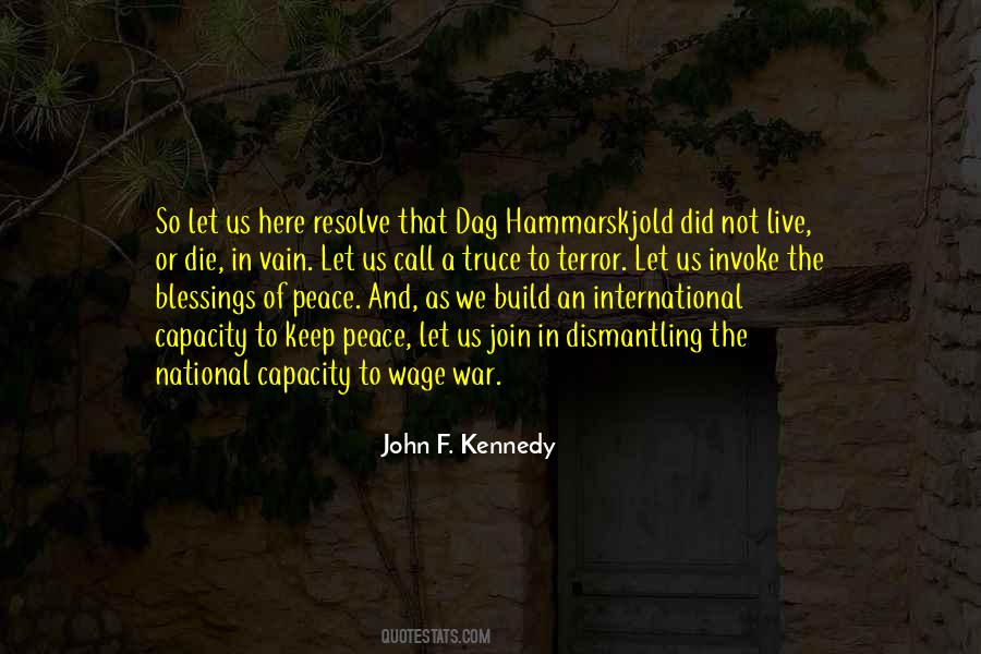 Quotes About International Peace #1043962