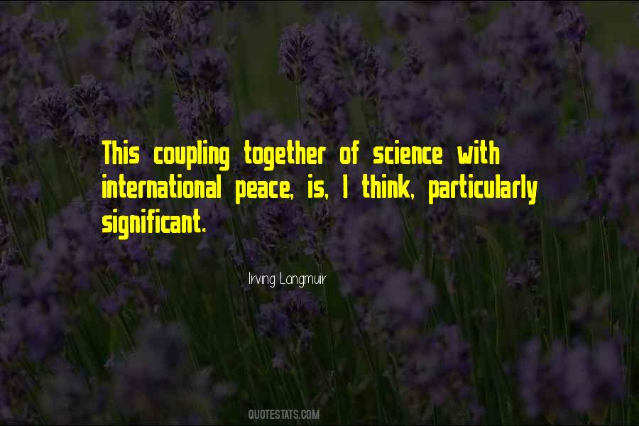 Quotes About International Peace #130860