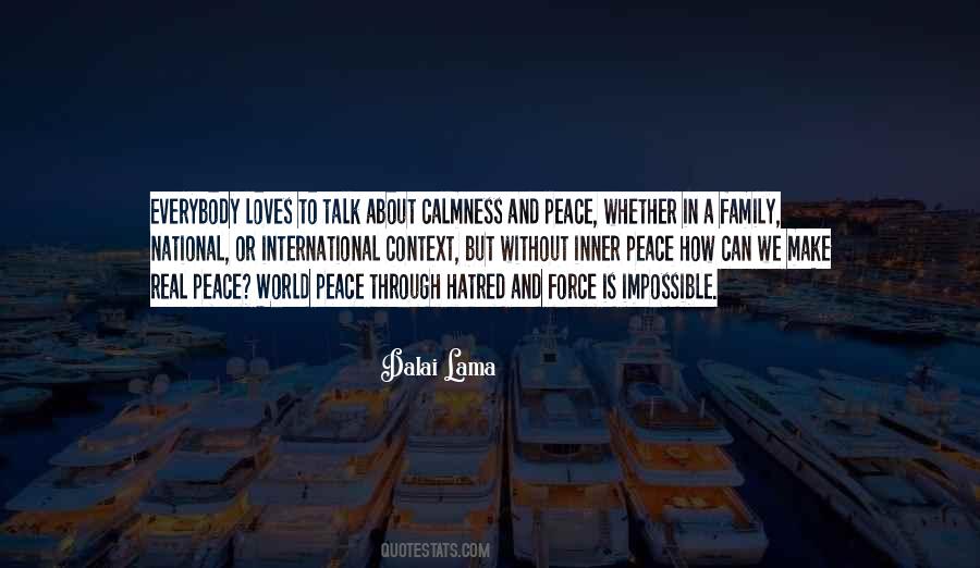 Quotes About International Peace #425987