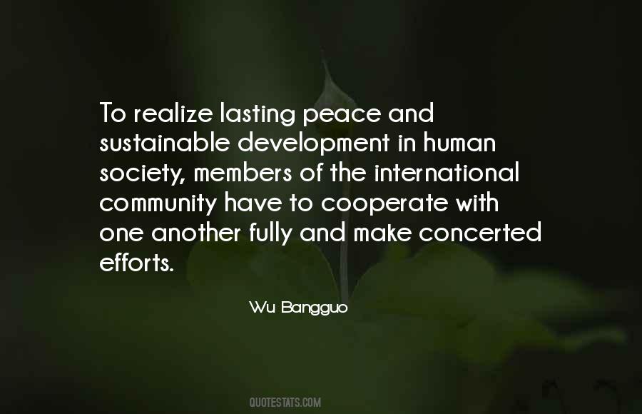 Quotes About International Peace #584999
