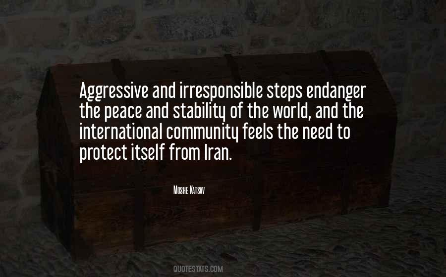 Quotes About International Peace #733241