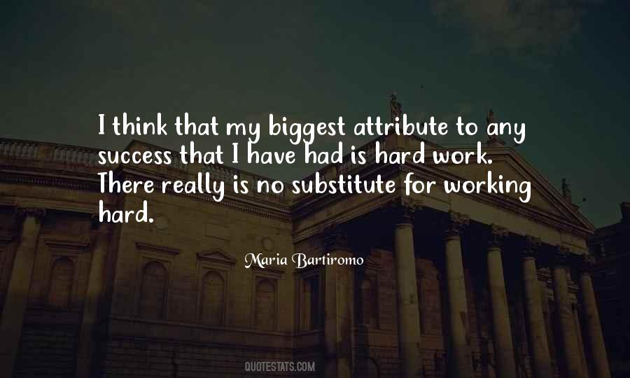 Quotes About Hard Work To Success #20535