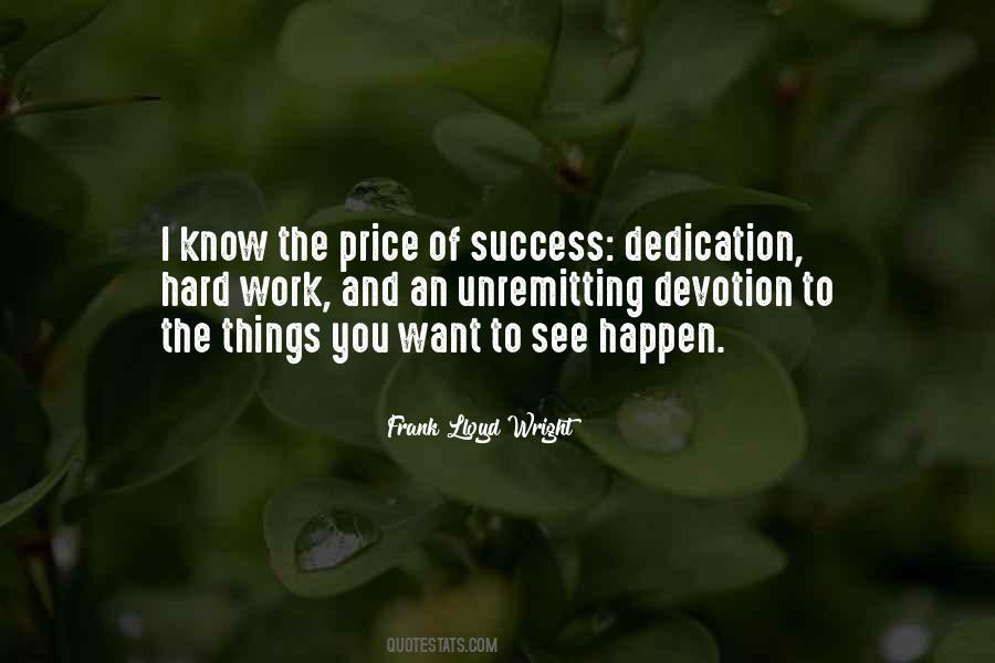 Quotes About Hard Work To Success #586747