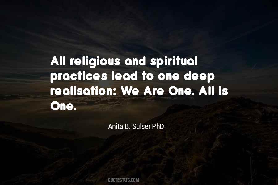 Quotes About Spiritual Practices #1262581