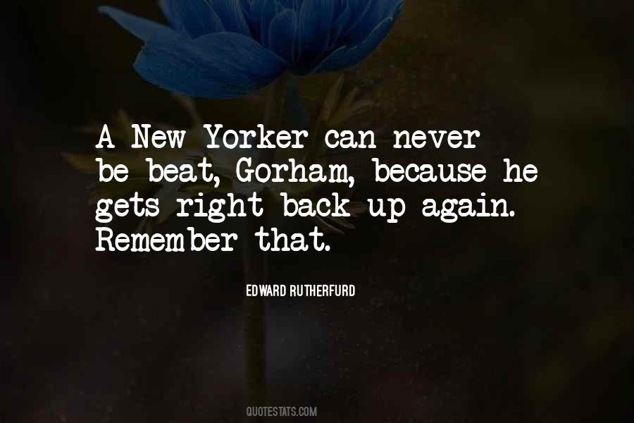 Quotes About New Yorker #1083707