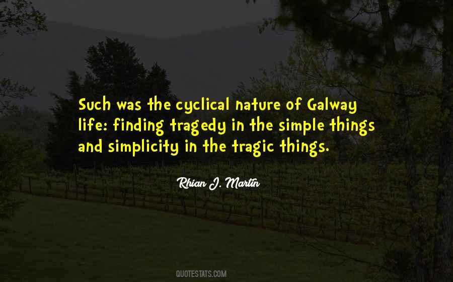 Simplicity Of Nature Quotes #162919
