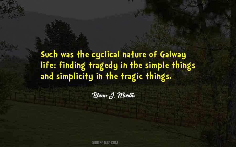 Simplicity Of Nature Quotes #162919
