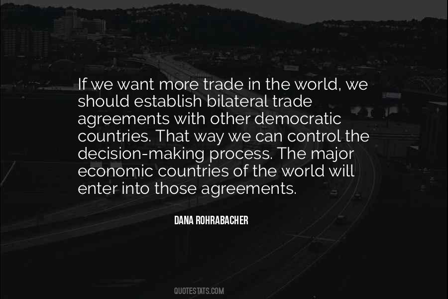 Quotes About Trade Agreements #1094368