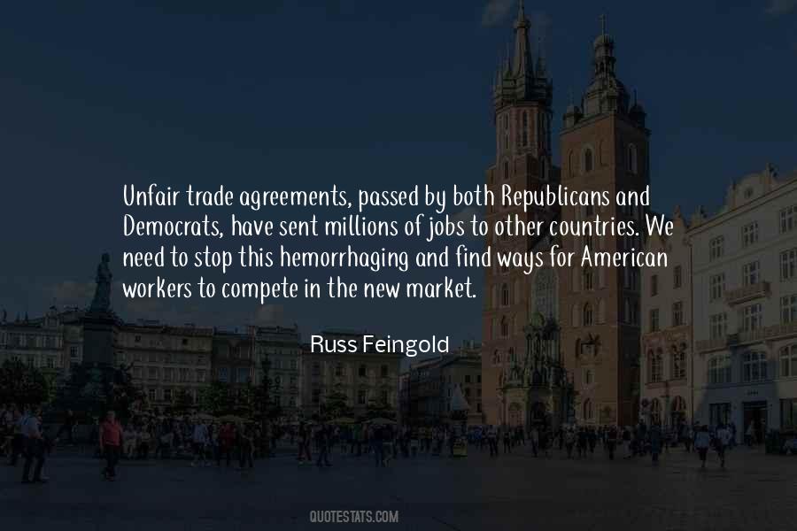 Quotes About Trade Agreements #354490