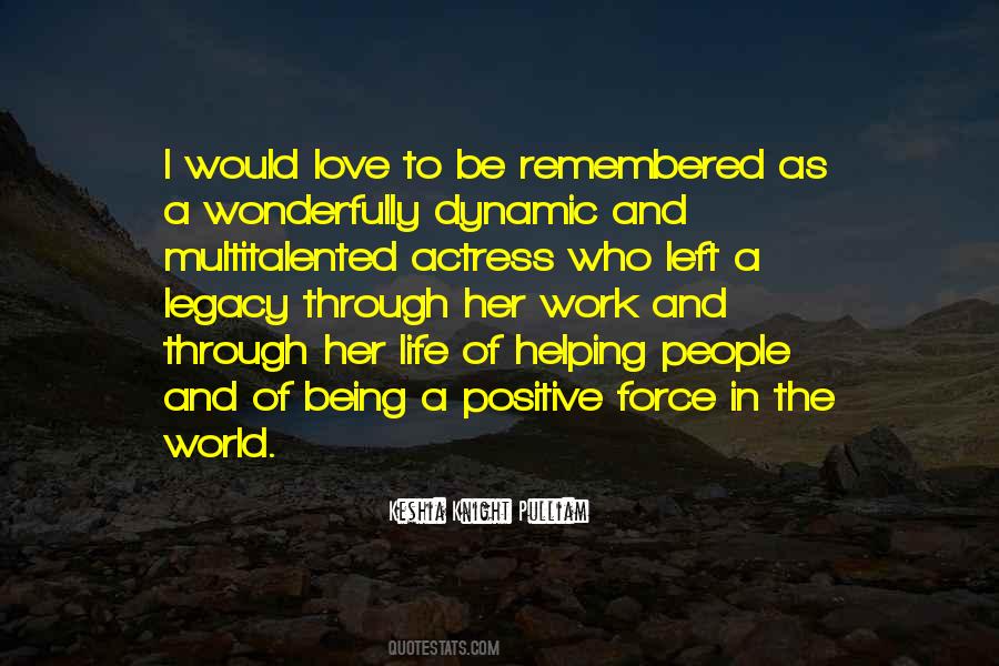 Legacy Left Quotes #1671101