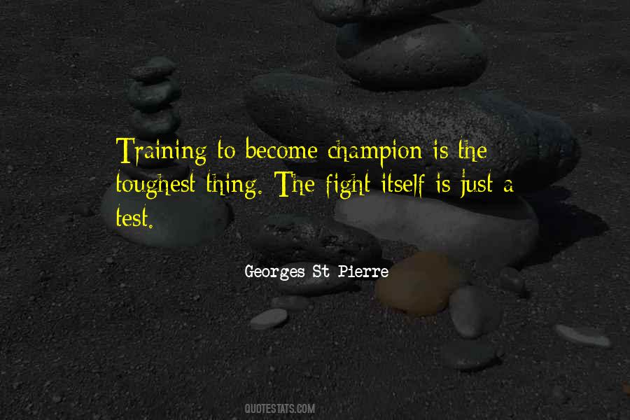 Quotes About Mma Training #1372774