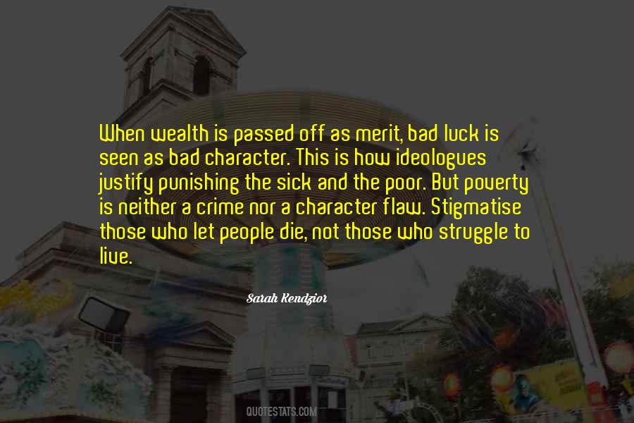 Quotes About Poverty And Crime #1432988