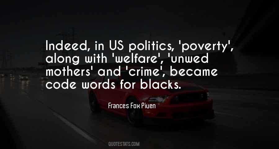 Quotes About Poverty And Crime #1463763