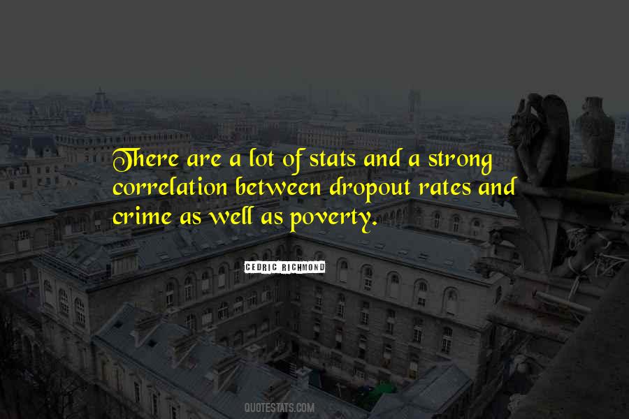 Quotes About Poverty And Crime #1578362