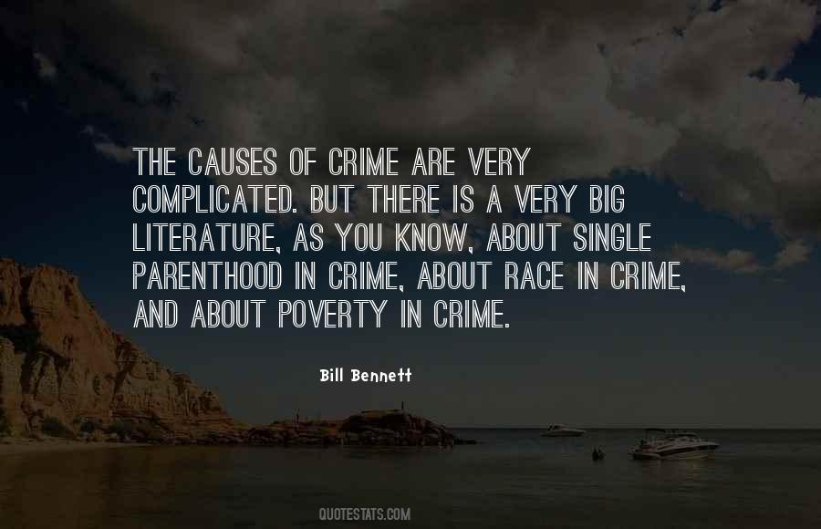 Quotes About Poverty And Crime #624427