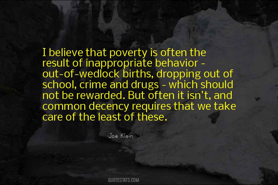 Quotes About Poverty And Crime #654606