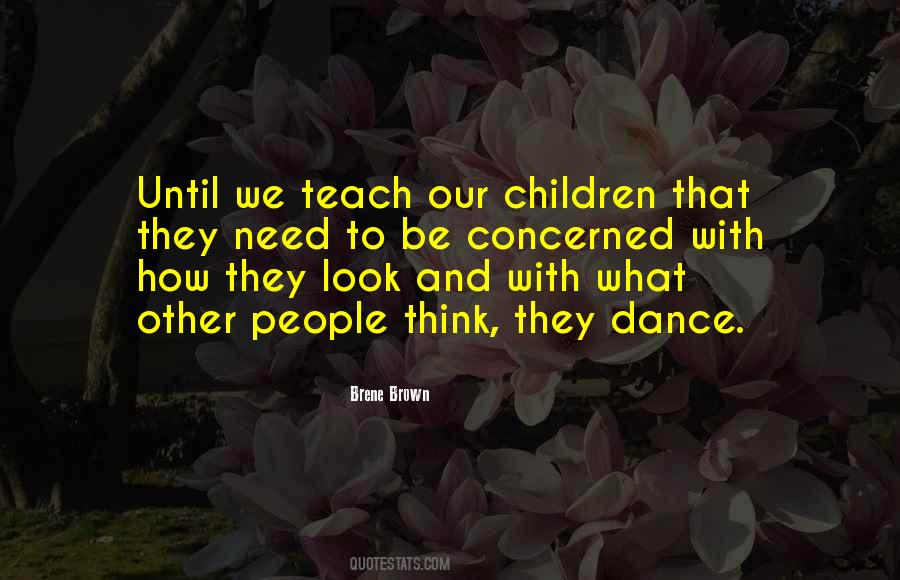Children And Dance Quotes #126176