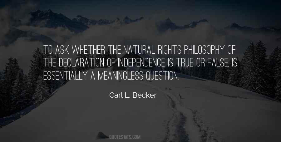 Quotes About Our Natural Rights #318012