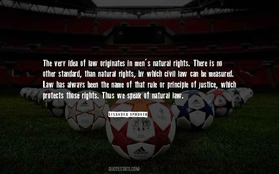 Quotes About Our Natural Rights #578818