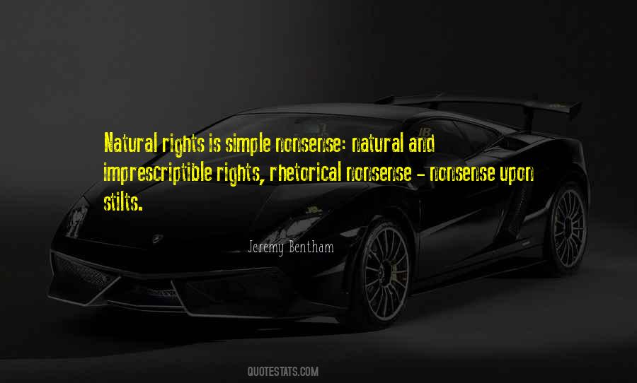 Quotes About Our Natural Rights #629871