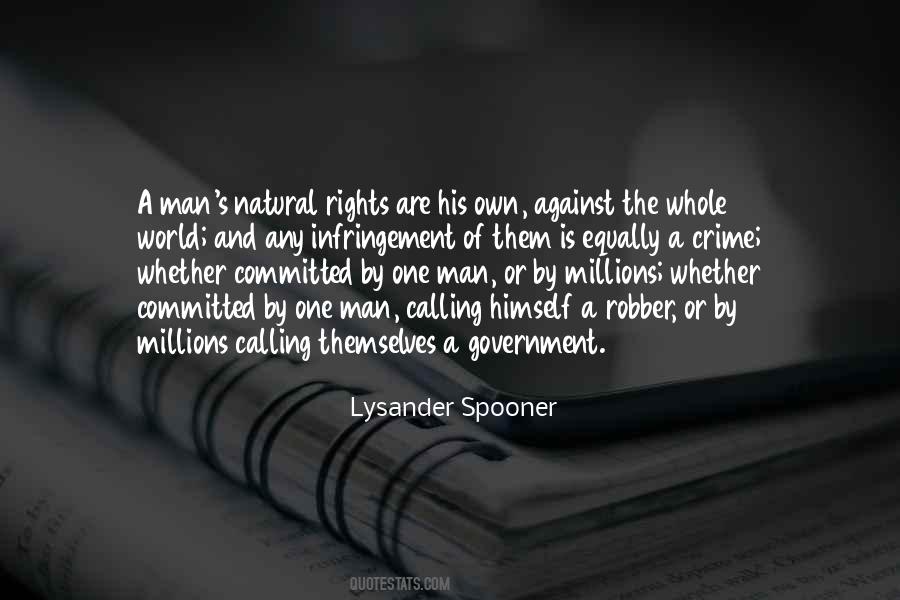 Quotes About Our Natural Rights #726776