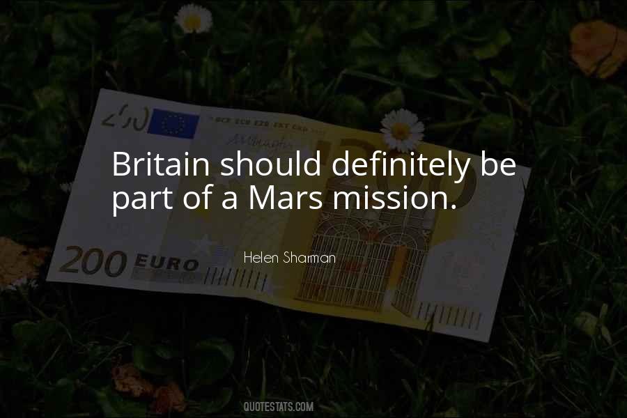 Quotes About Mars Mission #1437779
