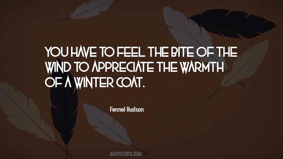 Feel The Warmth Quotes #121456