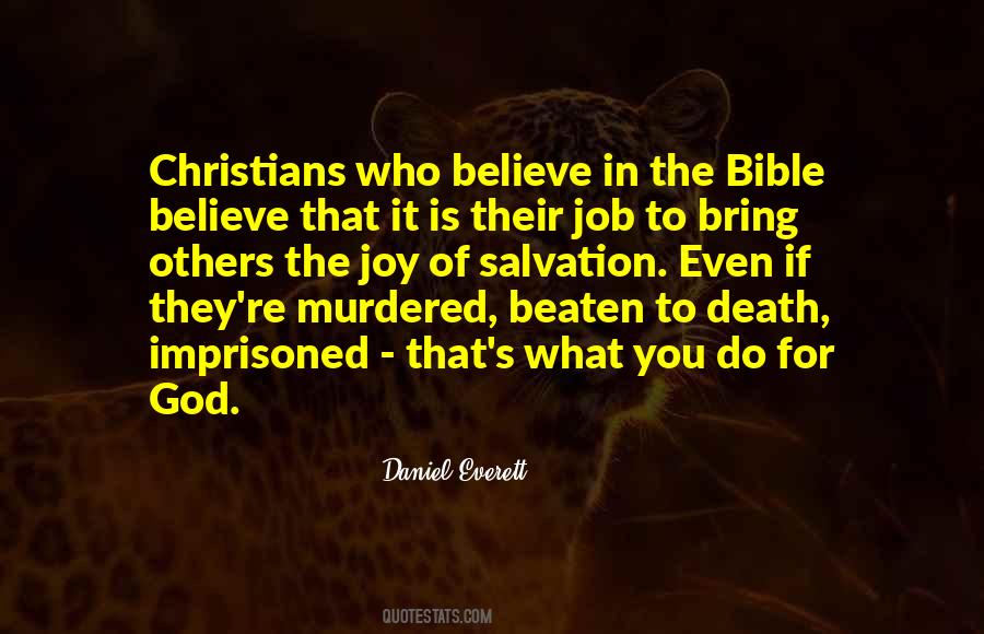 Do You Believe In God Quotes #20935