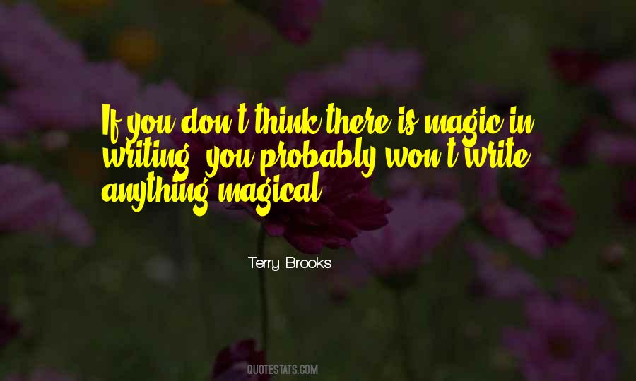 Quotes About Magical Thinking #310974