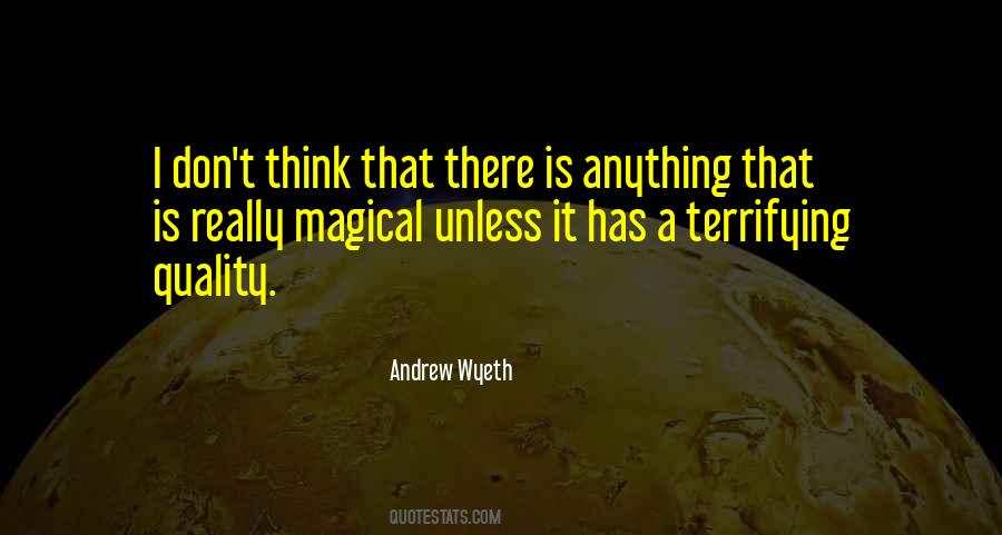 Quotes About Magical Thinking #391648