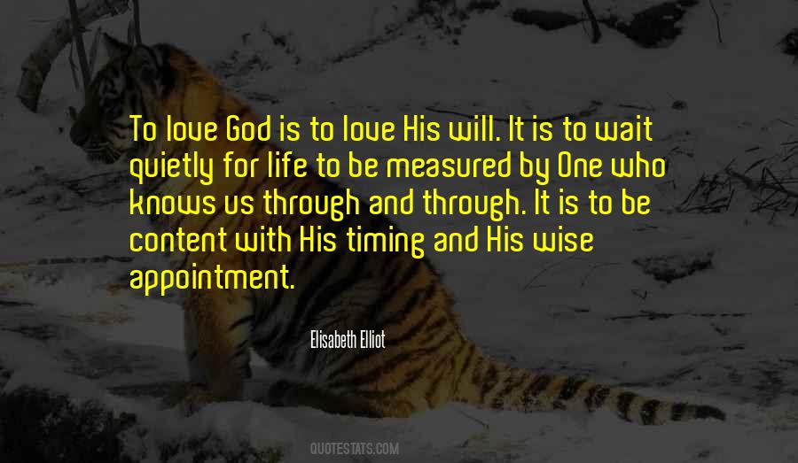 Quotes About Timing And God #1065259
