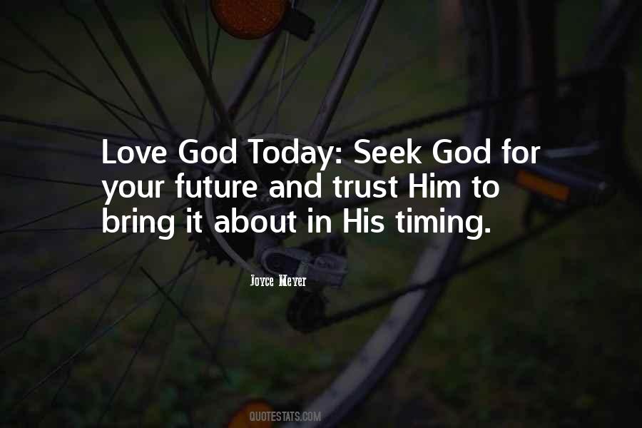 Quotes About Timing And God #1136944