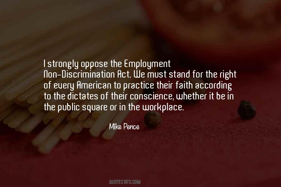 Quotes About Employment Discrimination #239175