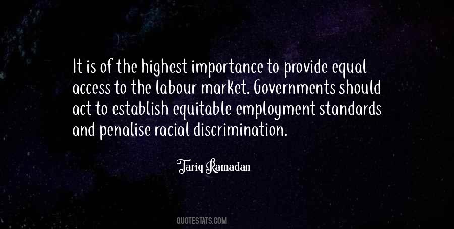 Quotes About Employment Discrimination #31833